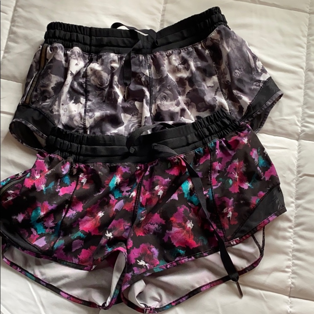 Lululemon hotty hot shorts